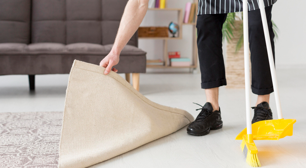 Expert cleaning team of Scrub Lou in action, providing reliable cleaning services in a Louisville, KY home